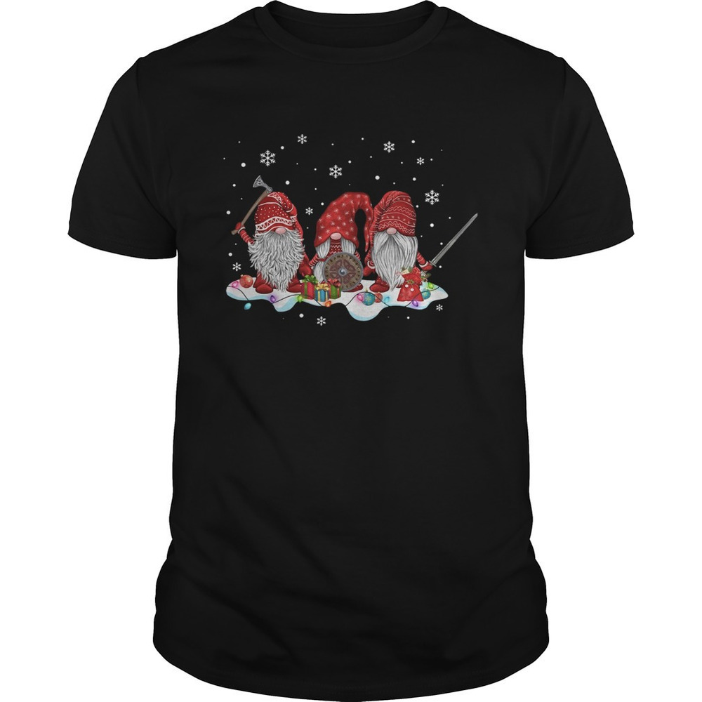 Hanging With Red Gnomies Viking Shirt